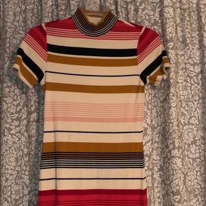 Mock neck billabong dress